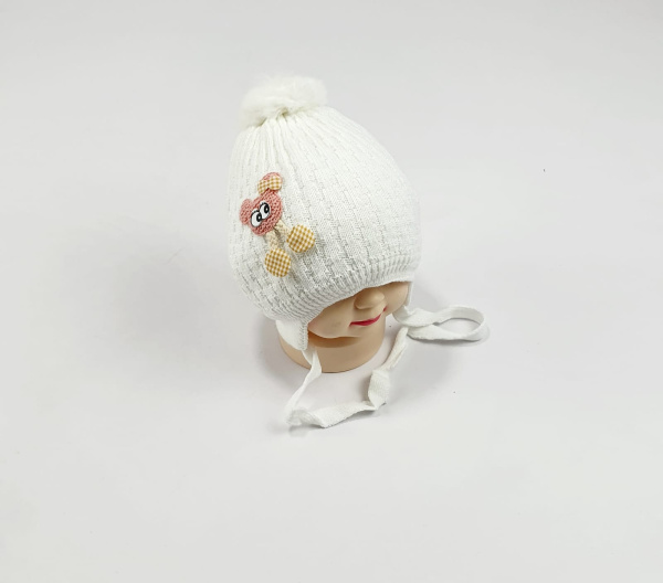 Шапка малютка арт.1007 (белый)